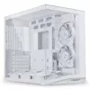 Computergehäuse Lian Li PC-Gehäuse O11 Dynamic Mini V2 Flow Weiß