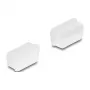 DeLOCK 67121 Port-Staubschutzkappe 2 Stück VGA Transparent PVC