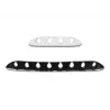 Kabelhalter DeLOCK trapezförmig selbstklebend Kombi-Set 10 Stück schwarz weiß