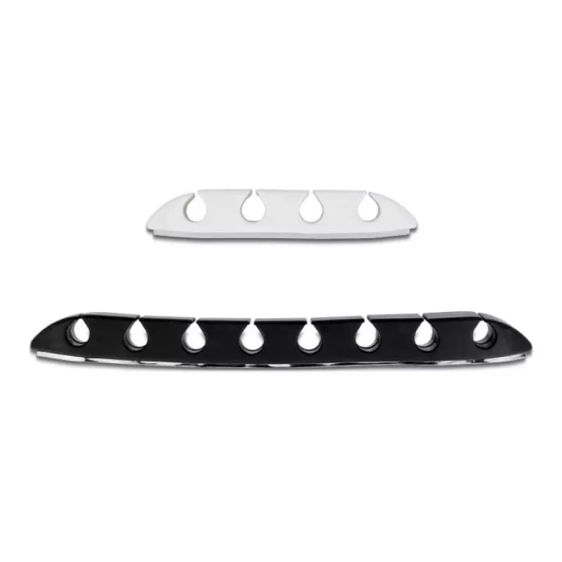 Kabelhalter DeLOCK trapezförmig selbstklebend Kombi-Set 10 Stück schwarz weiß