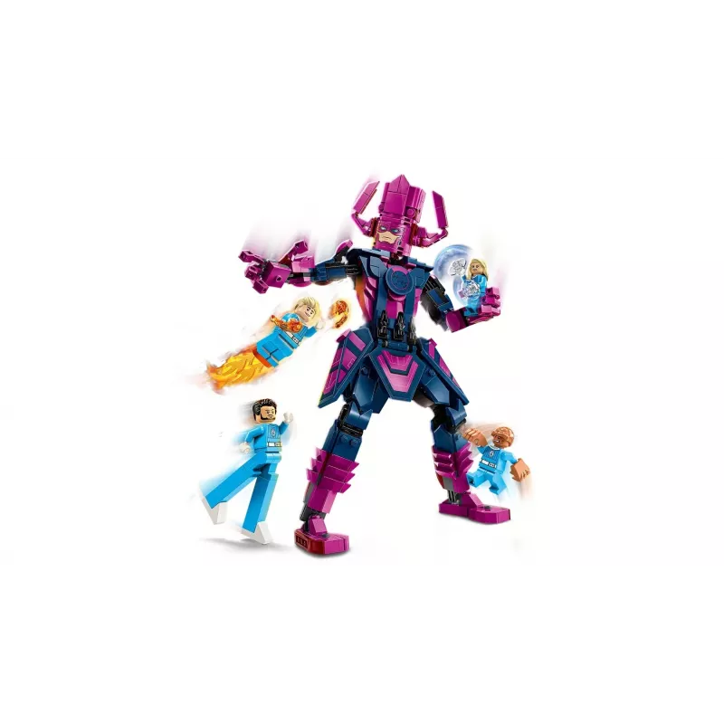 LEGO Bauset Marvel Super Heroes 76316 — Fantastic Four: Galactus Minifiguren-Set, 427 Teile, 4 Minifiguren, Alter 9+