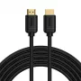 Baseus 2x HDMI 2.0 4K 60Hz Kabel, 3D, HDR, 18 Gbit/s, 5 m (schwarz)