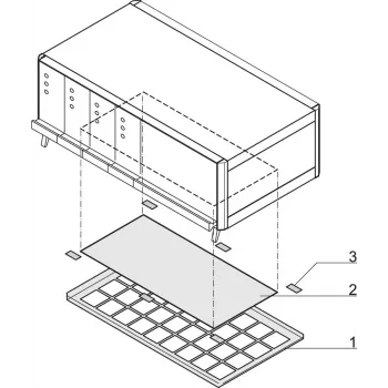 SCHROFF FILTERMATTE 84HE (ERSATZTEIL) – Rack-Zubehör (64571036)