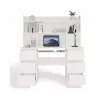 KUBA Schreibtisch Set + Extension Piece, weiß