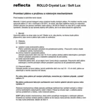 Projektionsleinwand Reflecta CrystalLine Rollo 176x176 cm