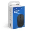Kabellose Maus SAVIO MB-03, Bluetooth-Schnittstelle, 1000 DPI, Batterie AA, 99×60×39 mm, 51 g, Empfänger im Lieferumfang