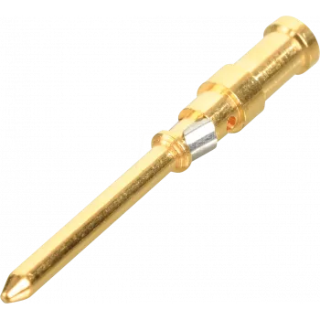 HARTING HAN 09150006124 - Kontaktstift, 0,14-0,37 mm², Kupfer, vergoldet (09 15 000 6124)