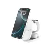 Indoor-Ladegerät Belkin UltraCharge 25W Qi2 3in1 Magnetisches Ladegerät EU Weiß Rund