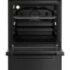 Freistehender Herd BEKO FSM52331DBDS, Gaskochfeld 4 Brenner (2900/2000/2000/1000 W), Elektrobackofen 60 L, 60 cm, Energieeffizienzklasse A, schwarz