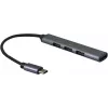 USB Hub Helos 344447 Type-C 5000 Mbit/s Grau