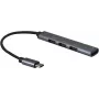 USB Hub Helos 344447 Type-C 5000 Mbit/s Grau