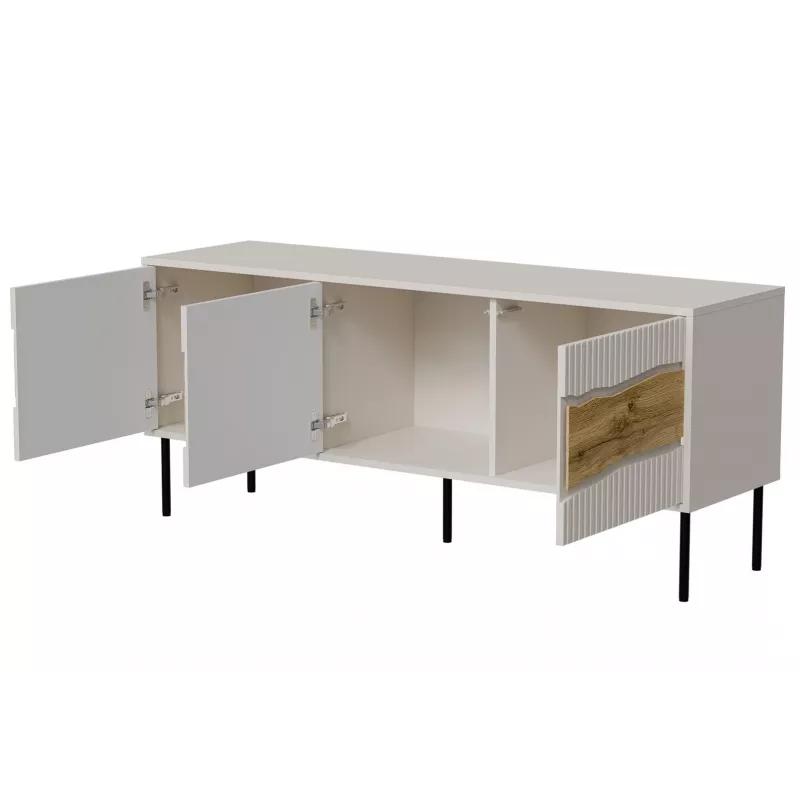 Cama INSERTO 3D TV-Schrank 143.5x40x61.5 Kaschmir + LED