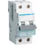 Hager MBN516. Polzahl: 2P. Netzfrequenz: 50/60 Hz, Nennausgangsstrom: 16 A (MBN516)