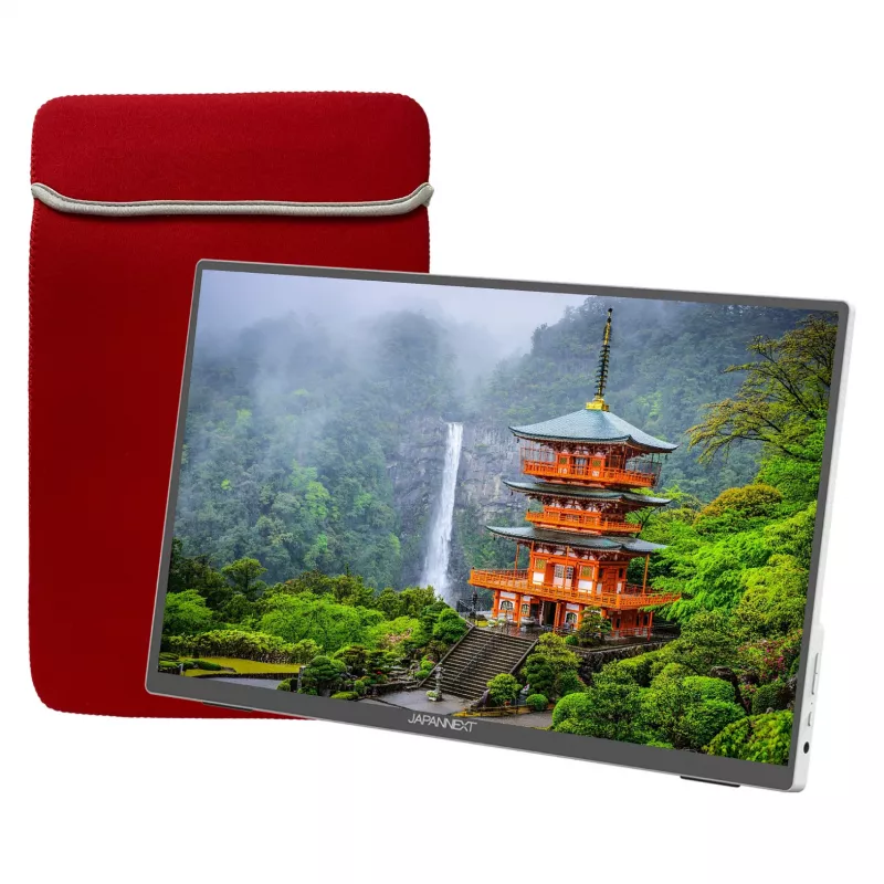 JAPANNEXT JN-MD-I156FHDR-T Computerbildschirm 39,6 cm (15,6 Zoll) 1920 x 1080 Pixel Full HD LED Touchscreen Grau