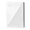 WD My Passport WDBR9S0060BWT - Festplatte - verschlüsselt - 6TB - extern (tragbar) - USB 3,2 Gen 1 - 256-Bit-AES - weiß (WDBR9S0060BWT-WESN)
