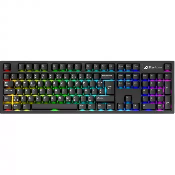 Mechanische Tastatur Sharkoon OfficePal KB70W — lineare leise Schalter, kabellos