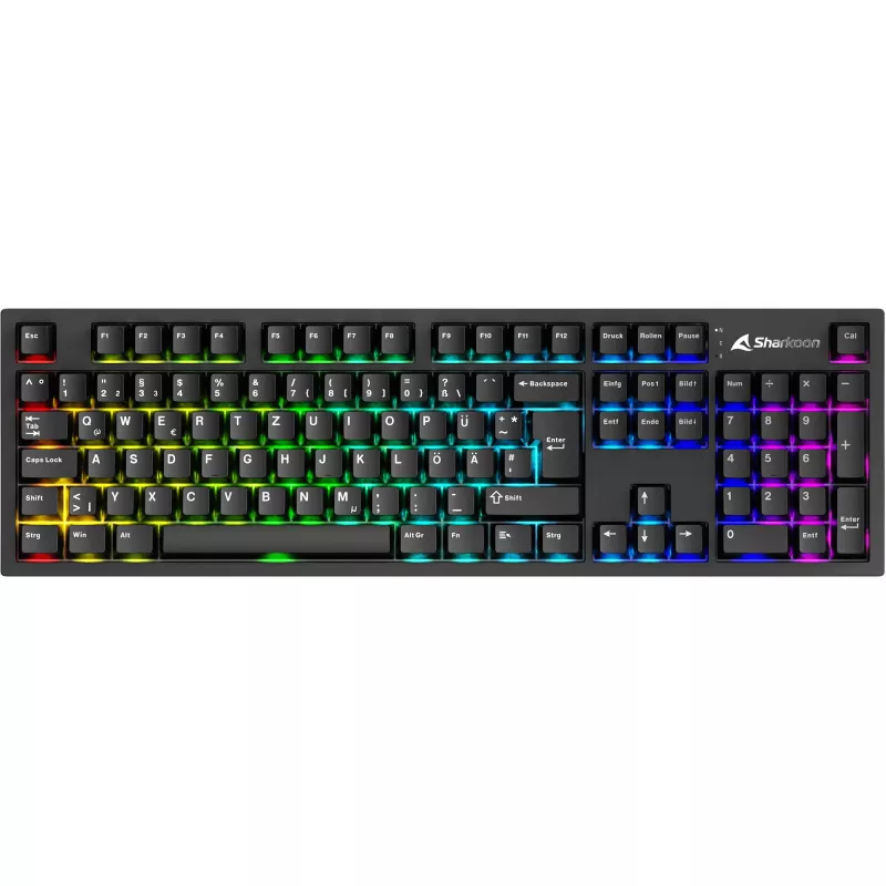 Mechanische Tastatur Sharkoon OfficePal KB70W — lineare leise Schalter, kabellos