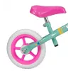 Kinderfahrrad Toimsa TOI198 — Stahlrahmen 25,4 cm (10 Zoll), Unisex, Handbremse, 2 Räder, 3,5 kg, grün mehrfarbig