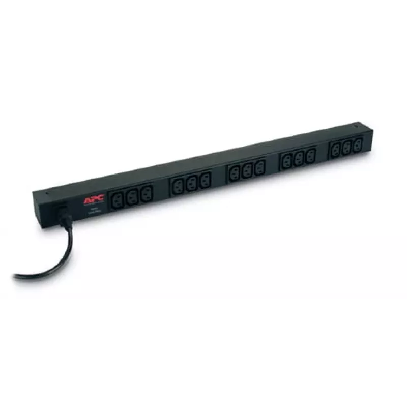 APC RACK PDU BASIC ZERO U 10A 230V Steckdosenleiste (PDU) 15 AC-Ausgänge 0U Schwarz
