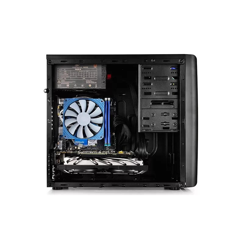PC-Gehäuse DeepCool DP-MATX-SMTR micro ATX Schwarz