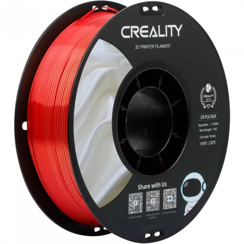 3D-Druckmaterial Polylactid (PLA) Creality 3D 3301120009 Rot 1 kg