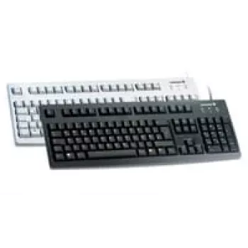 Kabelgebundene Cherry G83-6105 USB Französisch (FR) Tastatur, Grau, 1,75 m USB-Kabel