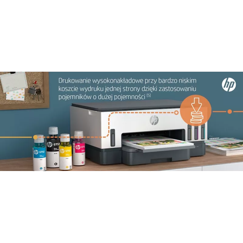 Multifunktionsdrucker HP Smart Tank 720 — Thermotintenstrahl, Farbe, A4, Wi‑Fi, Duplex, 4800x1200 dpi