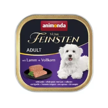 ANIMONDA Vom Feinsten Adult Lamm und Vollkorn - Nassfutter für Hunde - 150 g