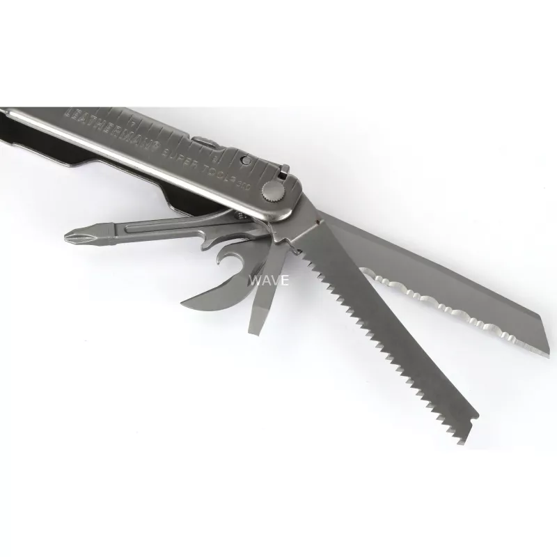 Leatherman Multitool Super Tool 300 (19x) Edelstahl