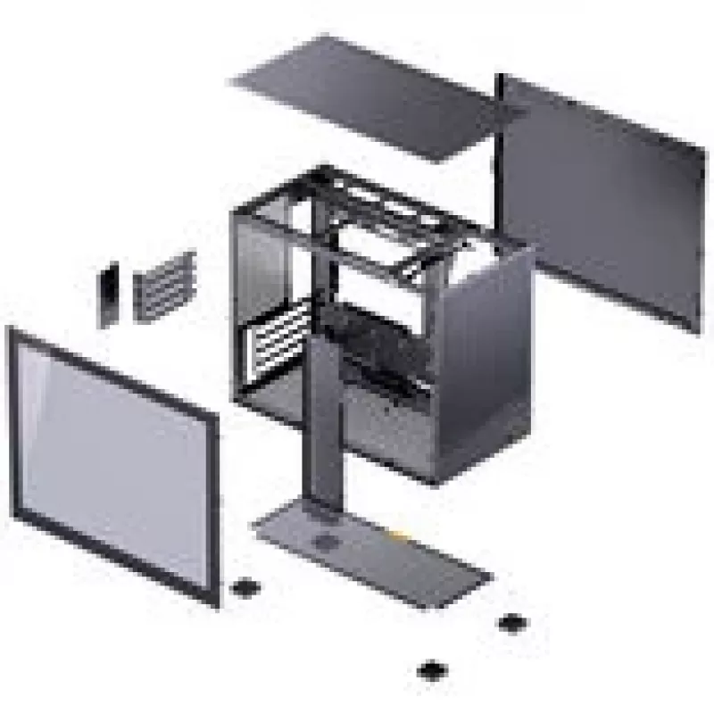Computer-Gehäuse Jonsbo D32 STD Mini Case mATX Schwarz