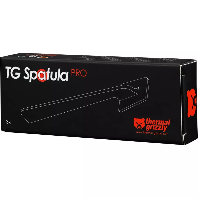 Thermal Grizzly Spachtel Pro Applikatoren — 3er-Set zum Auftragen von Wärmeleitpaste