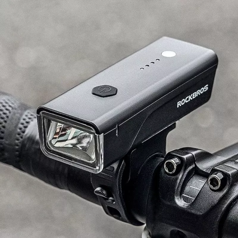 Rockbros Fahrradlicht + USB-C - USB-A Kabel 260 lm Schwarz