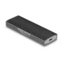 SSD-Gehäuse DeLOCK Externes USB Type-C Combo-Gehäuse für M.2 NVMe PCIe oder SATA SSD werkzeugfrei