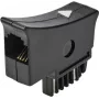 Renkforce Telefon (analog) Adapter [1x TST-Stecker - 1x RJ11-Stecker 6p4c] Schwarz (RF-5046540)