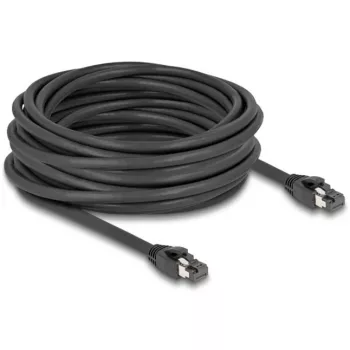 DeLOCK RJ45 Netzwerkkabel Cat.8.1 10 m Schwarz
