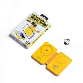 Kabelloses Ladegerät 3-in-1 WEKOME MagSafe + Spiegel (kabellos, 3-in-1)