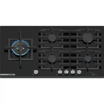 Bosch Serie 8 PRS9A6H40 Kochfeld Schwarz Einbau 90 cm Gas 5 Zone(n)