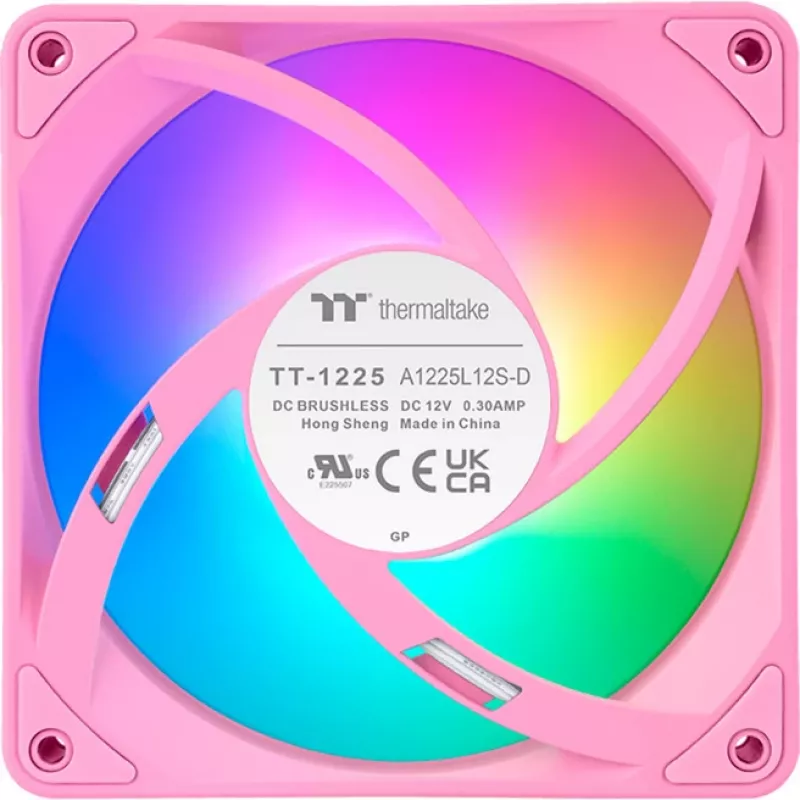 Thermaltake CT120 EX ARGB 120mm Pink 3-Pack Gehäuselüfter