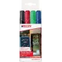 Kreidemarker Edding 4095 Bullet Schwarz Blau Grün Rot