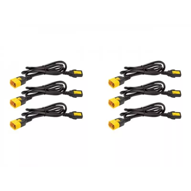 APC AP8704S-NA Stromkabel Schwarz, Gelb 1,22 m C13-Kupplung C14-Stecker