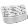 Logitech Wave Keys für Mac Tastatur QWERTZ Deutsch Weiß