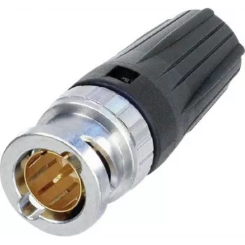 Neutrik BNC-Stecker, gerade, 75 Ohm, NBNC75BTU11, 1 Stück (NBNC75BTU11)