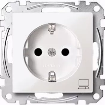 Steckdose CEE 7/3 Merten MEG2350-0319 Weiß