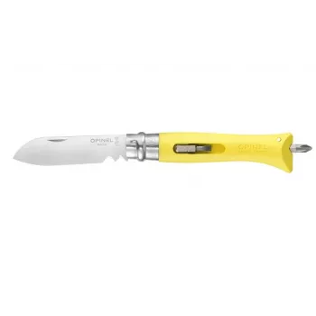 Opinel N°09 Camper/Scout Gelb