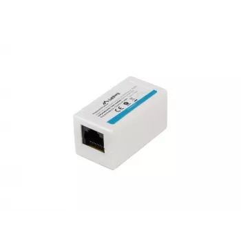 Netzwerk-Splitter LANBERG AD-RJ45-RJ45-OU6 — weißer RJ-45 1 Eingang zu 1 Ausgang