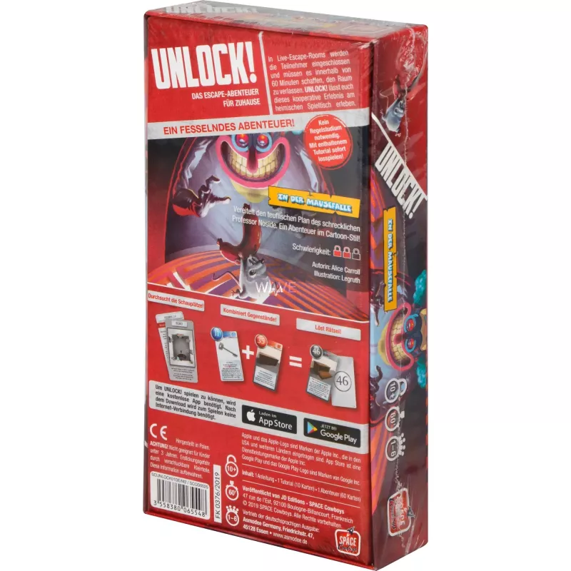Unlock - In the Maustrap, Party Game Box 1B