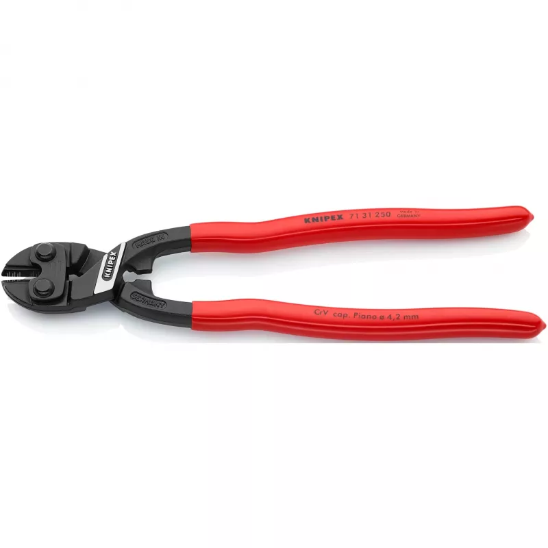 compact-Bolzenschneider CoBolt XL 71 31 250, Schneidezange Rot, Länge 250mm