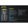Nitecore UM2 Akkuladegerät Haushaltsbatterie DC Lithium-Ionen Nickel-Cadmium