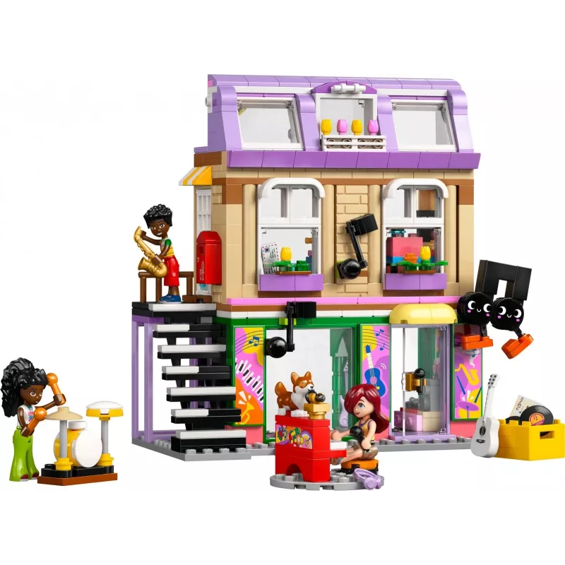 LEGO FRIENDS 42653 Musikgeschäft & Wohnung