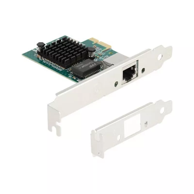 DeLOCK PCI Express x1-Karte 1 x RJ45 Gigabit LAN BCM Grau